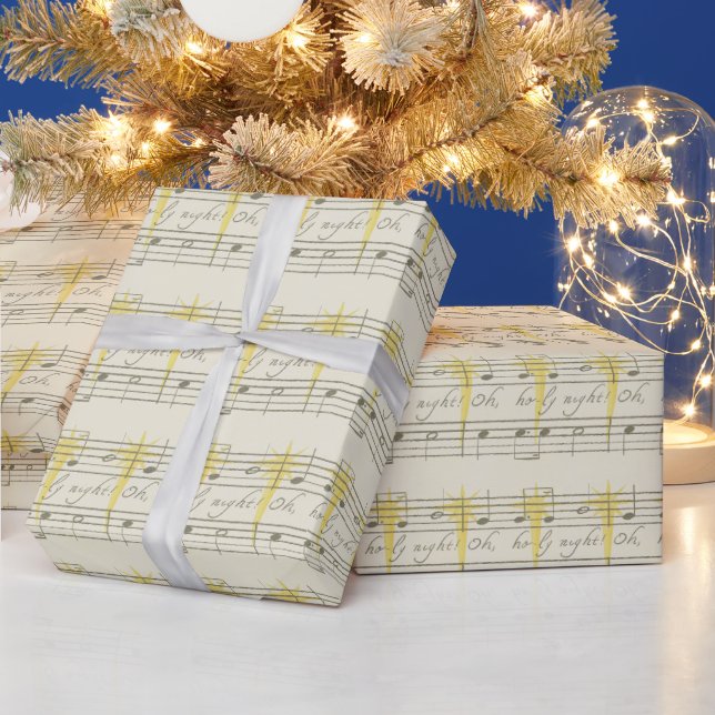 Papier Cadeau Music wrapping paper (Vacances)