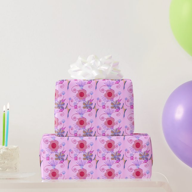 Papier Cadeau My Little Princess : Baby Pink Vector Inspirationa (Cadeaux de fête)
