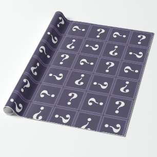 Papier Cadeau Mystère pourpre Heather