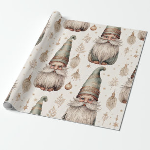 Papier Cadeau Nains de jardin fantaisistes & Botanique (1)