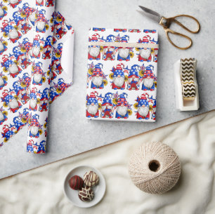 Papier Cadeau Nains Patriotes