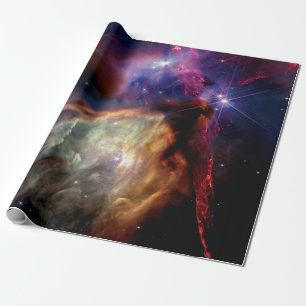 Papier Cadeau NASA JWST Rho Ophiuchi Star Forger Région
