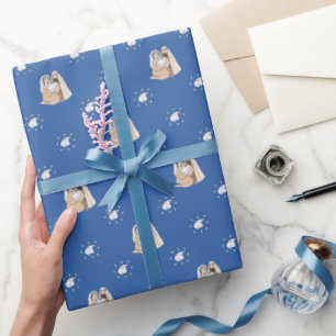 Papier Cadeau Nativité Silencieuse Papier à envelopper de Noël E
