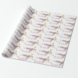 Papier Cadeau Naughty ou Nice