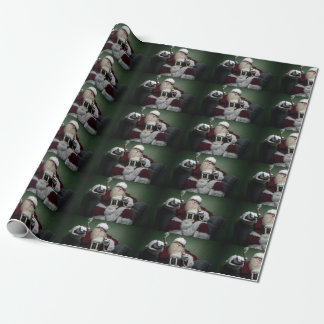 Papier Cadeau Naughty Père Noël