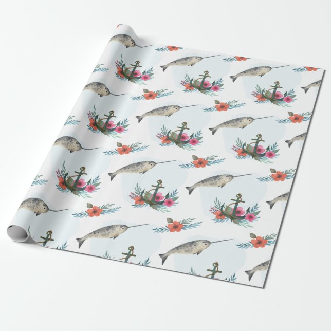 Papier Cadeau Nautique (Déroulé)