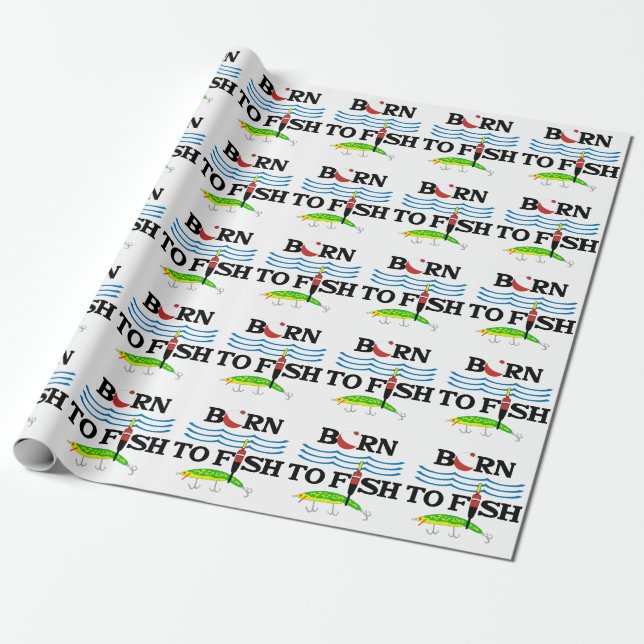 Papier Cadeau Né à Fish (Déroulé)