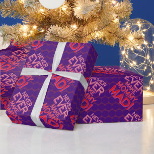 Papier Cadeau Ne Fais Jamais De Maman Mad ! Spots