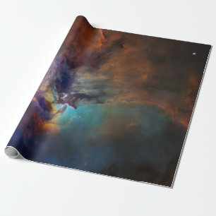 Papier Cadeau Nebula de lagune (Image spatiale astronomique) (Un