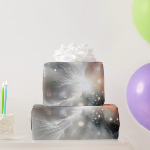 Papier Cadeau Nébuleuse céleste abstraite