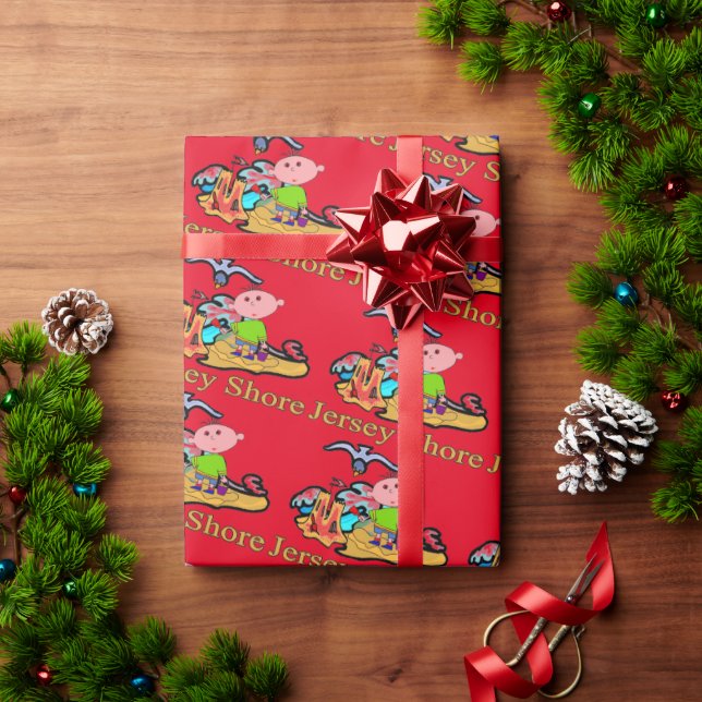 Papier Cadeau New Jersey (Cadeau de vacances)