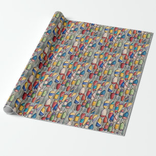 Papier Cadeau NH Old Man of the Mountain Gift Wrap