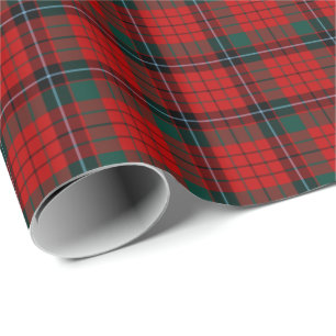 Papier Cadeau Nicolson Clan Tartan
