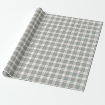 No. 57 de beige, bleu et d'orange de plaid de