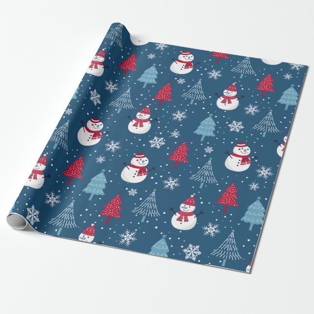 Papier Cadeau Noël (Déroulé)