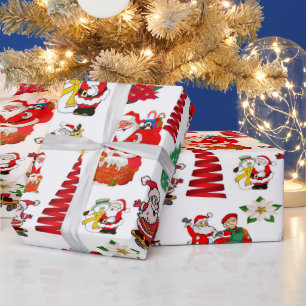 Papier Cadeau Noël
