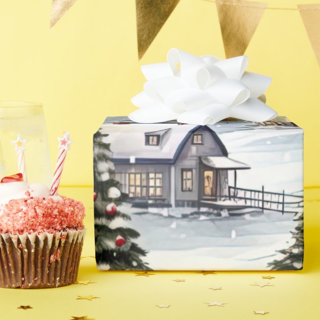 Papier Cadeau Noël (Fête d'anniversaire)