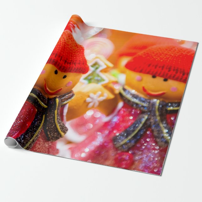 Papier Cadeau Noël (Déroulé)