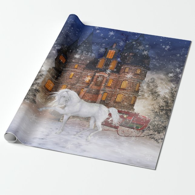 Papier Cadeau Noël 4 (Déroulé)