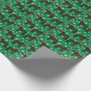 Papier Cadeau Noël à cheval
