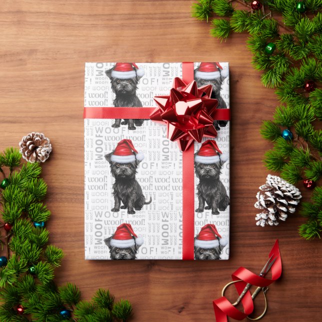 Papier Cadeau Noël Affenpinscher pour les vacances Amoureux de l (Cadeau de vacances)