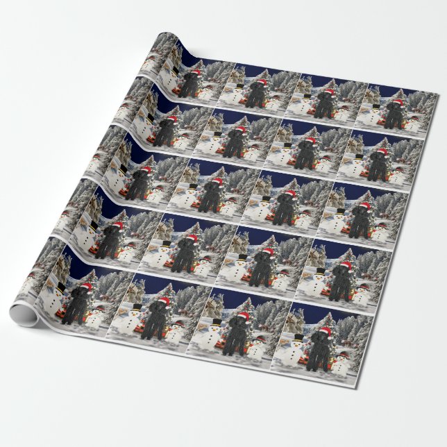 Papier Cadeau Noël aux canicules (Déroulé)