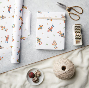 Papier Cadeau Noël Casse-Noisette 