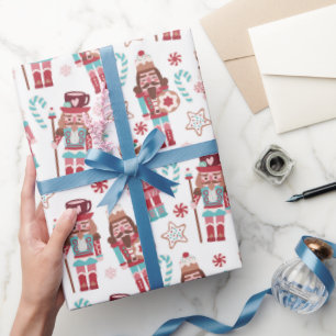 Papier Cadeau Noël Casse-noisette Candy Baking Festivals