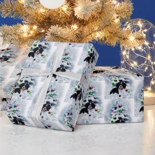 Papier Cadeau Noël Cavalier King Charles Spaniel