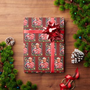 Papier cadeau Noël Chat Trump Noël sale