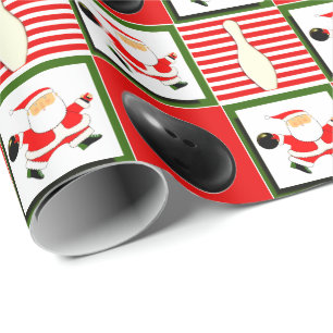 Papier Cadeau Noël de bowling