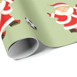 Papier Cadeau Noël de football