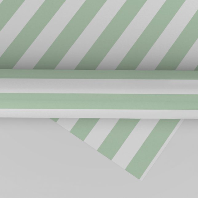 Papier Cadeau Noël de la bande verte légère (Créateur téléchargé)