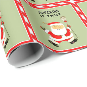 Papier Cadeau Noël de la crosse