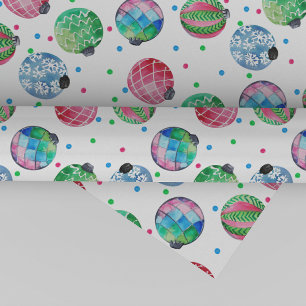 Papier Cadeau Noël de l'ornement de vacances