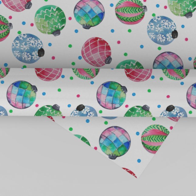 Papier Cadeau Noël de l'ornement de vacances (Créateur téléchargé)