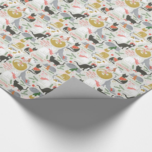 Papier Cadeau Noël de Meowy (Coin)