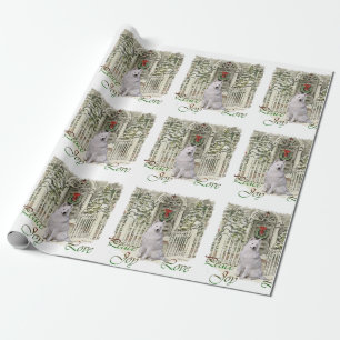 Papier Cadeau Noël de Samoyed