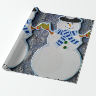 Papier Cadeau Noël des motoneiges