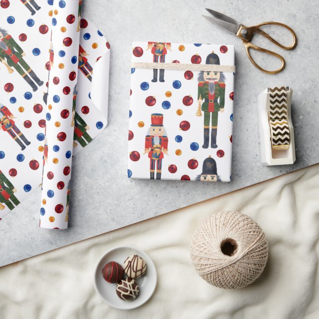 Papier Cadeau Noël des noisettes (Artisanat)