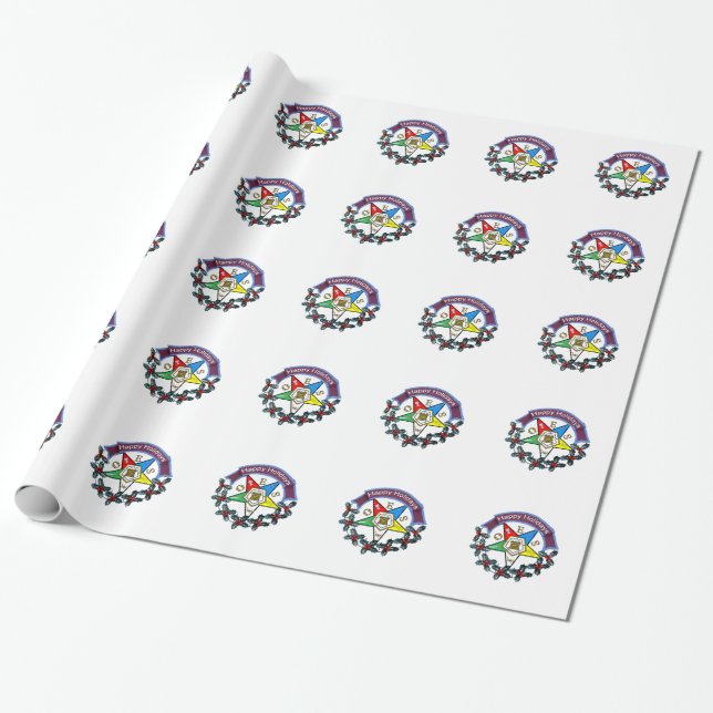 Papier Cadeau Noël d'OES (Déroulé)