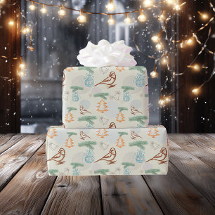 Papier Cadeau Noël Dove Holiday