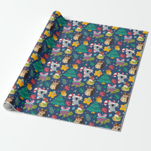 Papier Cadeau Noël drôle