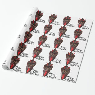 Papier Cadeau noël du krampus