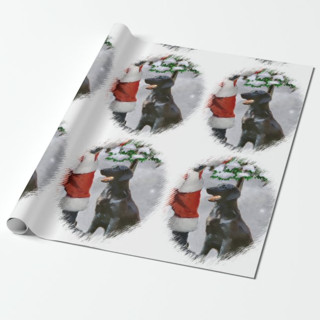 Papier Cadeau Noël du réparateur à couche plate (Déroulé)