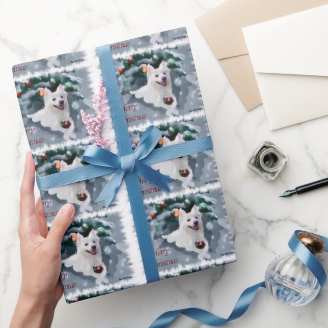 Papier Cadeau Noël Eskimo Chien américain (Cadeaux)