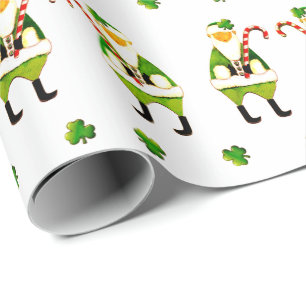 Papier Cadeau Noël irlandais