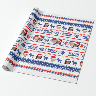 Papier Cadeau Noël Joe et Kamala