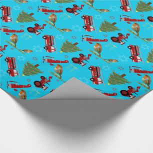 Papier Cadeau Noël joue  