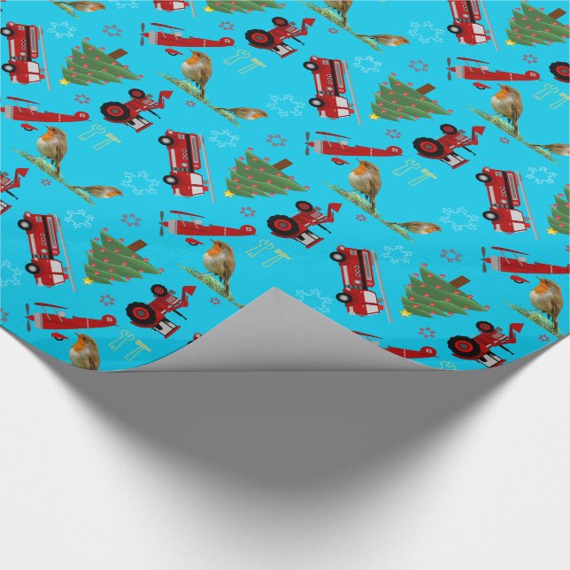 Papier Cadeau Noël joue | (Coin)